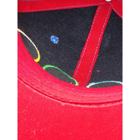 Coogi Hat Blue Red Cap Streetwear Urban Fashion Hip Hop Style Bold Size 7 1/4 - Picture 4 of 13